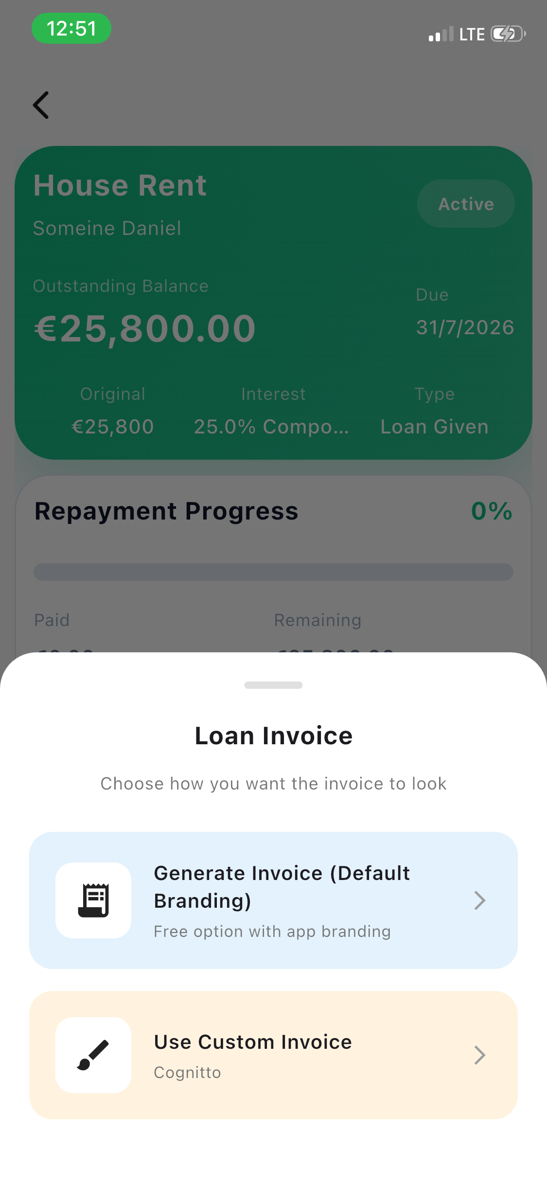 LoanMate Dashboard