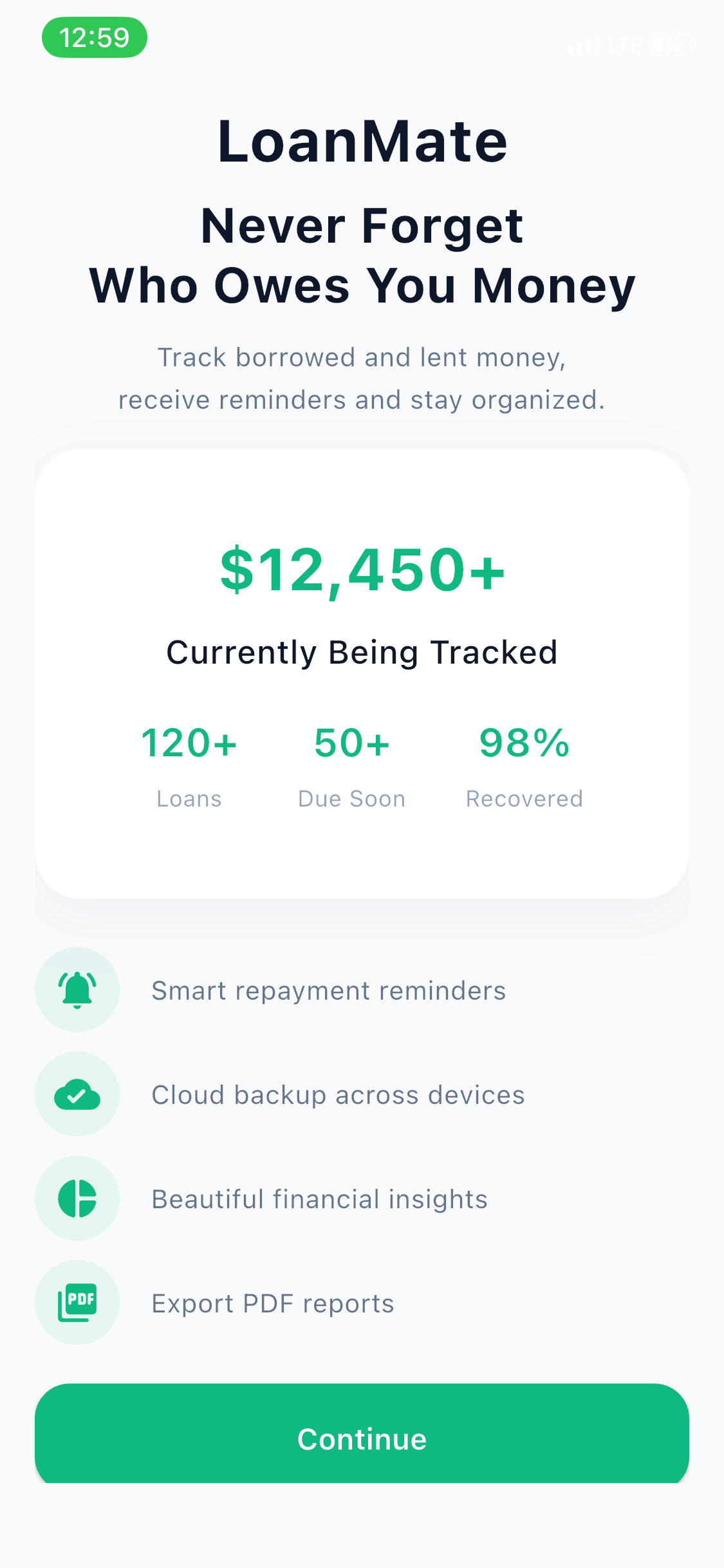 LoanMate Dashboard